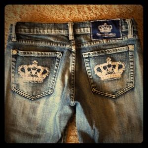 Victoria Beckham edition crown jeans